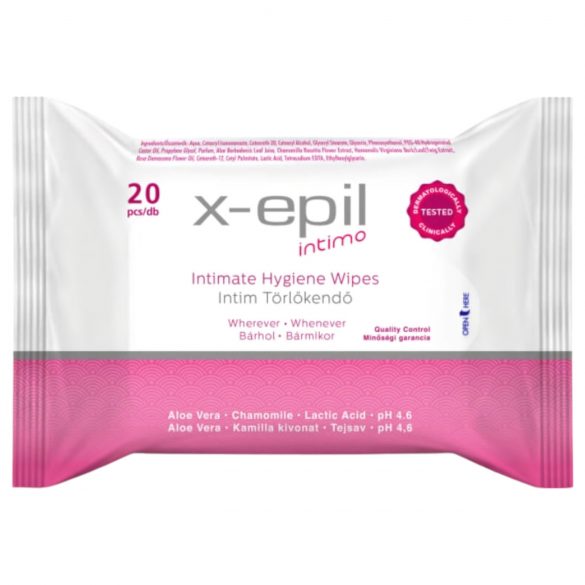 X-Epil Intimo - Intimtücher (20 Stk)