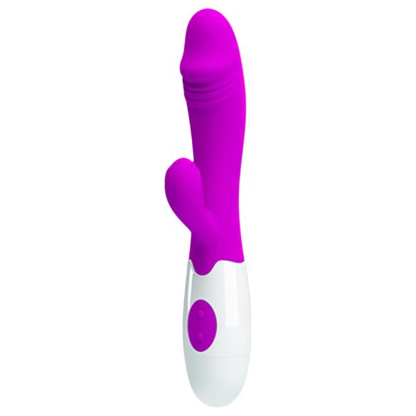 Pretty Love Snappy - Wasserdichter G-Punkt-Vibrator mit Klitorisarm (lila)