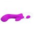 Pretty Love Brighty - wasserfester lila G-Punkt Vibrator, klitoriskar