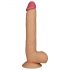 Lovetoy King-Size - Echt wirkender Dildo, Haftfuß, 25cm (Natur)