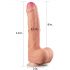 Lovetoy Nature Cock - Zweischichtiger Realitätsdildo - 28cm (natur)