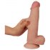 Lovetoy Sliding-Skin - Doppelschicht-Dildo - 21cm (Natur)