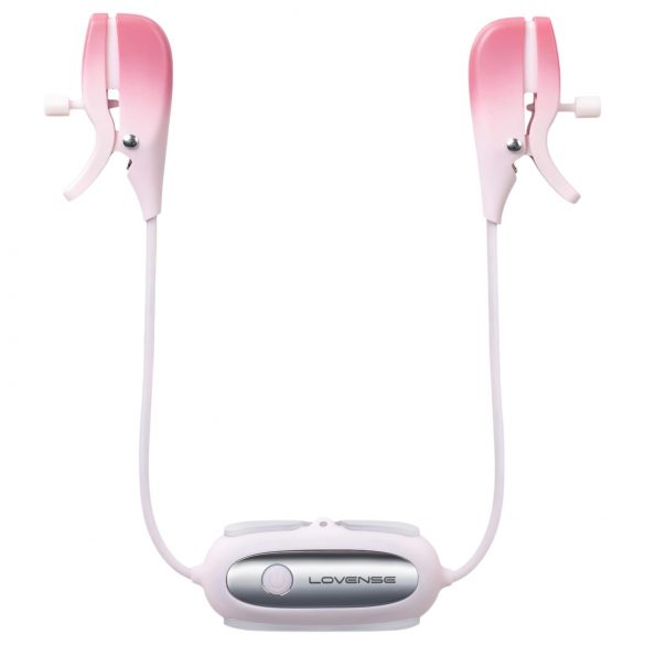 LOVENSE Gemini - Intelligente, vibrierende Nippelklemmen (Pink)