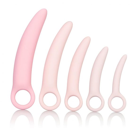 CalExotics Inspire - Silikon Dilator-Set für Ihre Gesundheit (pink)