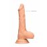 RealRock Dong 8 - Naturgetreuer Dildo mit Hoden (20 cm)