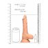 RealRock Dong 8 - Naturgetreuer Dildo mit Hoden (20 cm)