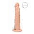 RealRock Dong 10 - realistické dildo (25 cm) - přírodní