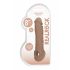 RealRock Penis Sleeve 21cm - Dunkles Natur