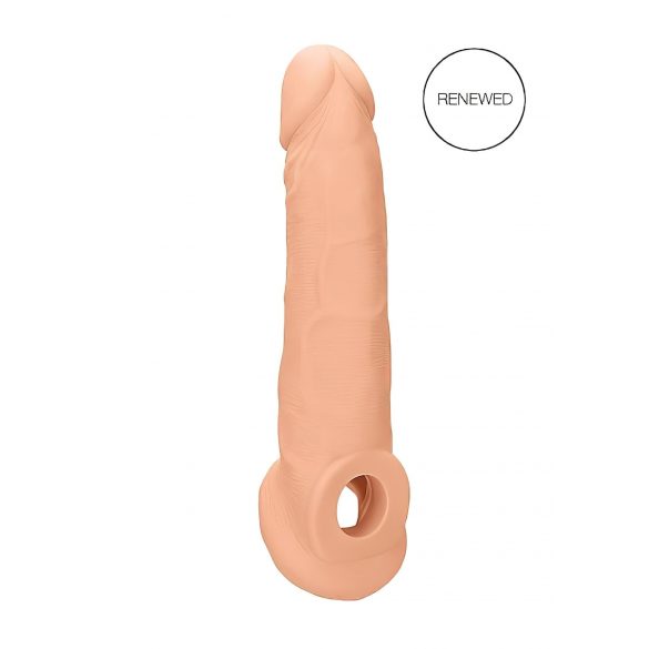 RealRock Penis Sleeve 9 - Natürlicher Überzug (21,5cm)