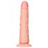 RealRock Slim - připínací, realistické dildo - 15,5 cm (přírodní)