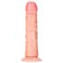 RealRock - realistické dildo s přísavkou - 15,5 cm (přírodní)