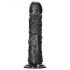 RealRock - Realistischer Saugnapf-Dildo - 15,5cm (Schwarz)