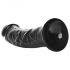 RealRock - Realistischer Saugnapf-Dildo - 15,5cm (Schwarz)