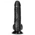 RealRock - Haftfuß Dildo, realistisch - 15,5 cm (schwarz)