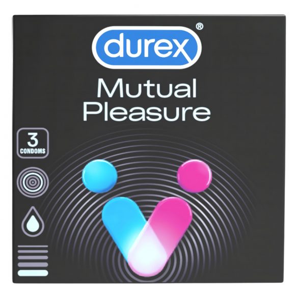 Durex Mutual Pleasure - Kondom (3 Stk.)