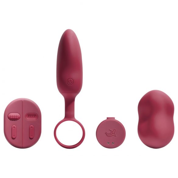 Platanomelón Mobi - 2-teiliges Vibrator-Set - (rot)