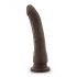 Dr. Skin 8,5 - realistické dildo s přísavkou - hnědé (20,5cm)