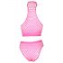 Ouch! - Leuchtende Dessous-Set (Pink)