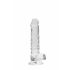 REALROCK - Kristallklarer Dildo (17cm)