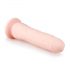 Easytoys - Silikondildo mit Saugfuß (21cm) - natur