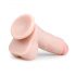 Easytoys - dildo s varlaty a přísavkou (17,5cm) - tělová barva