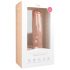 Easytoys - Natur Dildo (29,5cm) mit Hoden und Saugnapf