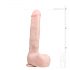 Easytoys - Natur Dildo (29,5cm) mit Hoden und Saugnapf