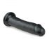 Easytoys - Realistischer Dildo mit Saugnapf (20,5 cm) - Schwarz