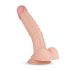 Realistischer Fantasy-Dildo mit Hoden - 22cm (natur)