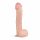 Real Fantasy Lexon - velké realistické dildo s varlaty a přísavkou (33cm) - tělová barva