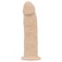 Real Fantasy Harris - připínací, realistické dildo (15,4 cm) - přírodní