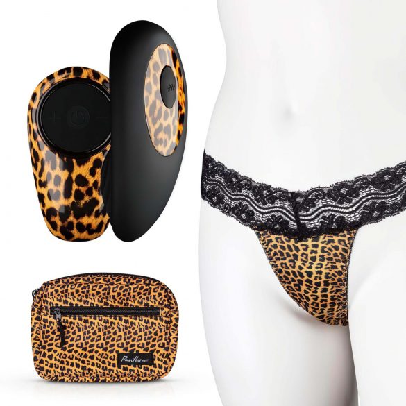 Panthra Tania - Vibro-Slip (Leopard-Schwarz)