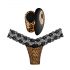 Panthra Tania - Vibro-Slip (Leopard-Schwarz)