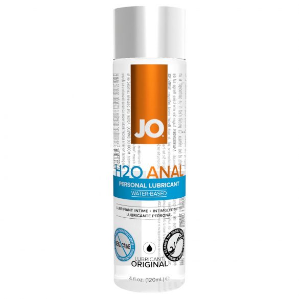 JO H2O Anal Original - anální lubrikační gel na bázi vody (120ml)