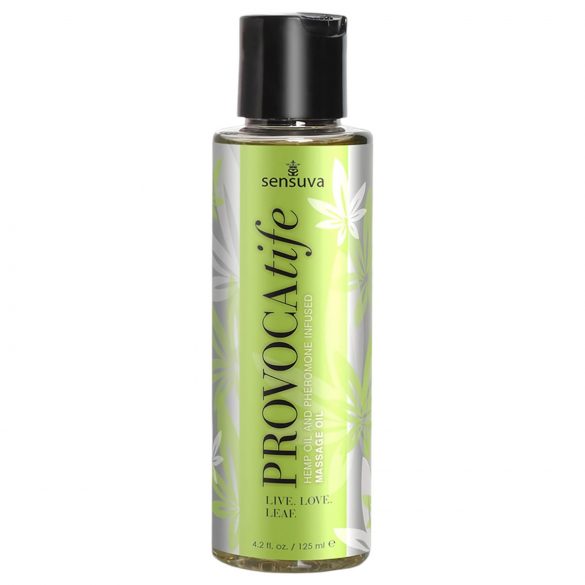 Sensuva Provocatif Hanf - Pheromon-Massageöl (120ml)