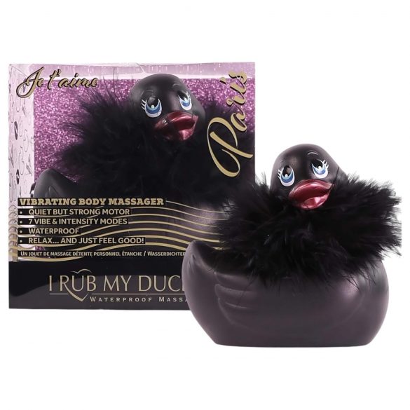 My Duckie Paris 2.0 - klitorální vibrátor (černý)