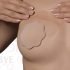 Bye Bra D-F - unsichtbarer BH-Lift - Nude (3 Paare)