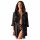 Obsessive Satinia Robe - Satin-Set (schwarz)