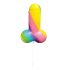 Regenbogen Penis Lutscher - fruchtig (85g)