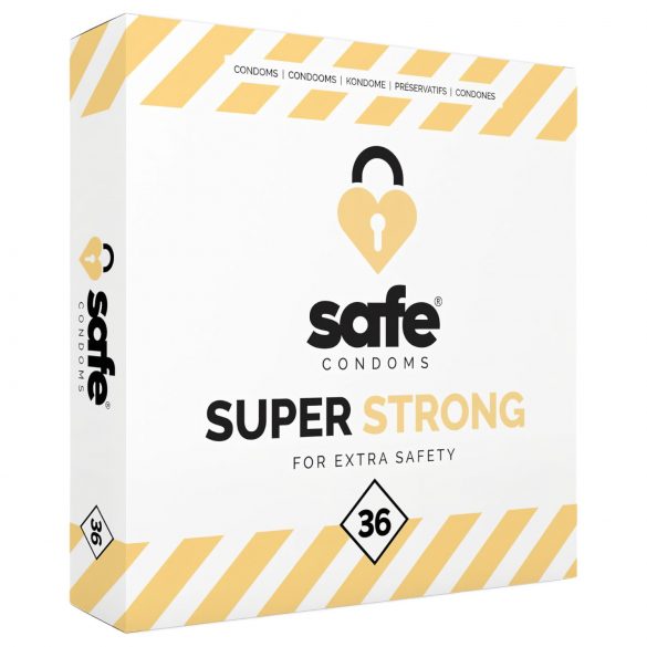 SAFE Super Strong - extra silný kondom (36ks)