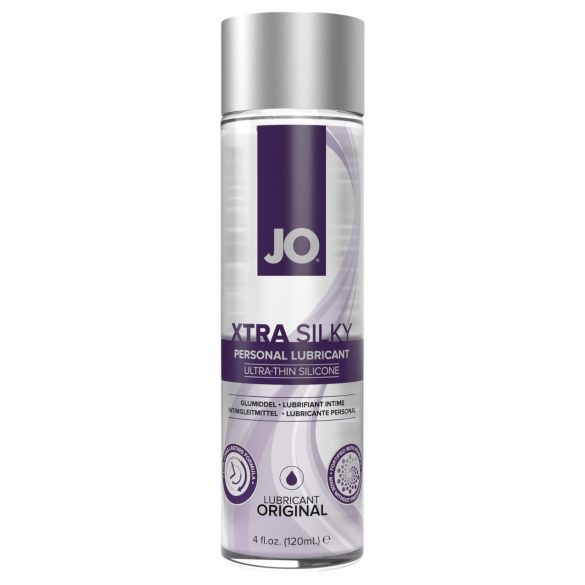 System JO Xtra Silky - Silikon-Gleitmittel mit Vitamin E (120ml)